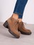 Arwen Camel Süet Hakiki Deri Kadın Bot 1