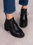 Arwen Siyah Hakiki Deri Kadın Bot 4