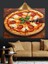 Dilimli Pizza Domates Peynir Dekoratif Kanvas - Mdf Ahşap Tablo 1