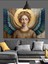 Melek Kadın Halosu Işık Dekoratif Kanvas - Mdf Ahşap Tablo 3