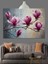 Manolya Ağacı Bahar Çiçekleri Dekoratif Kanvas - Mdf Ahşap Tablo 3
