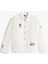 Kadın Antik Beyaz Overshirt Ceket 5