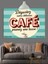 Retro Fransız Kafe Reklamı Dekoratif Kanvas - Mdf Ahşap Tablo 1