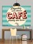 Retro Fransız Kafe Reklamı Dekoratif Kanvas - Mdf Ahşap Tablo 2