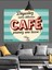 Retro Fransız Kafe Reklamı Dekoratif Kanvas - Mdf Ahşap Tablo 5