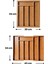 Bambu Ayarlanabilir Çekmece Içi Kaşıklık – Ölçü Ayarlı 5-7 Bölmeli Doğal Organizer (30X34 cm / 43X34 Cm) 3