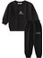Basic Baskılı Eşofman Takım 2-7 Yaş Siyah 1
