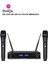 DM-230 El El Çift Kanal Dijital Ekran Uhf Telsiz Kablosuz Mikrofon 2