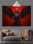 Kanatlı Şeytan Figürü Karanlık Dekoratif Kanvas - Mdf Ahşap Tablo 2