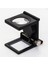 28x28 Mm Katlanır Sayaçlı Metal Lüp 2 LED Işıklı Büyüteç Tekstil TH-9005A 2