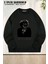 Unisex Bob Dylan Baskılı Oversize Bisiklet Yaka Sweatshirt 1