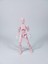 Dummy Oynar Eklemli 15 cm Aksiyon Oyuncağı Pastel Pembe 3 Çift El & Aksesuar 4