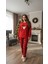 Geyik Desenli Kadın Polar Pijama Takımı 1