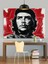Che Guevara Siyah Beyaz Portre Dekoratif Kanvas - Mdf Ahşap Tablo 2