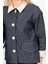 Bırdıe Peluş Yakalı Denim Kaban 2633 1
