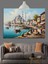 Istanbul Sahil Camii Manzarası Dekoratif Kanvas - Mdf Ahşap Tablo 1