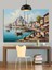 Istanbul Sahil Camii Manzarası Dekoratif Kanvas - Mdf Ahşap Tablo 2