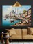 Istanbul Sahil Camii Manzarası Dekoratif Kanvas - Mdf Ahşap Tablo 4