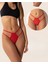 Dodes Fantazi Kırmızı Seksi Tül Kadın String - Fantezi Tanga TG270037 1