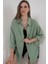Kadın Bdart Basic Düğmeli Gömlek Çam Yeşili 1