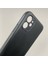 Iphone 11 Uyumlu Siyah Silikon Esnek Kamera Korumalı Kılıf 3