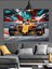Formula 1 Yarış Arabası Dekoratif Kanvas - Mdf Ahşap Tablo 2