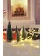3 Adet 18CM 2x 12CM Yıbaşı Süsü Mini Yılbaşı Ağacı Kar Efektli Çam Dekor Noel Süsü 2