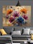 Parlak Renkli Haşhaş Çiçekleri Dekoratif Kanvas - Mdf Ahşap Tablo 1