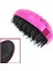 Neon Pembe Düzleştirici Tarak Geniş Aralıklı her Saç Tipine Uygun Fırçalı Saç Düzleştirici (5361) 4