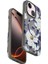 iPhone 15 Plus Flower Series Magsafe Kapak - GRI-(5796) 1
