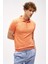 Mercan Slim Fit Dar Kalıp Polo Yaka Düz Kısa Kollu Triko Tişört 3