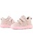 Schaggy Hakiki Deri Pudra Pembe Cırtlı Bebek Spor Ayakkabı 7