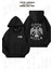 Unisex Paok 2 Baskılı Oversize Sırt Baskılı Fermuarlı Kapşonlu Hırka 1