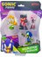 Sonic Prime 5li Figür Seti S2 Korsan Şapkalı Knuckles Modeli 1