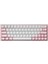 Xpunk 63 Pembe %60 Gateron Jade Gaming Manyetik Switch 8k Hz Hall Effect Rgb Ingilizce Mekanik Gaming Klavye 1