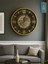 Grandior | Metal Çark Mekanizmalı Antik Duvar Saati, Ev Saati, Ofis Saati 60 x 60 cm 3