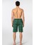 Erkek Dokuma Bermuda Tek Alt 2241/YEŞIL 1 3