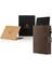 Palermo Kahverengi Mekanizmalı Kartlık Hakiki Deri Cüzdan Unisex Kadın Erkek Rfid Korumalı 6