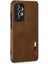 Samsung Galaxy A73 5g Kılıf Loop Deri Silikon - Kahverengi 3