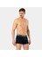Erkek 3'lü Boxer 1337/LACIVERT-İNDIGO-SAKS 4