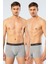 Erkek 2'li Boxer (Düz) 1318/GRİ 1
