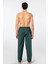 Erkek Dokuma Pijama Tek Alt 2240/YEŞIL 2 3