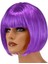 Kısa Mor Peruk Saç 1