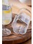 Daisy 210 ml Ayaklı Cam Bardak / Şık Şeffaf Tekli Su ve Meşrubat Bardağı (12 Cm) 2