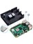 Raspberry Pi 4 Alüminyum Muhafaza Kutusu (Soğutmalı) - Siyah 8