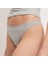 , Pamuklu Basic Tanga Külot, 4'lü Paket, Chiloti, 4'lü Gri, Rahat ve Şık 4