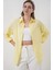 Kadın Bdart Basic Düğmeli Gömlek Kehribar Sarısı 2