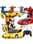 Uzaktan Kumandalı Şarjlı Robota Dönüşen Araba Işıklı 1/18 Ölçek Transformers Robota Dönüşen Oyuncak Araba 2
