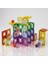 Magnet Blocks 84 Parça Manyetik Renkli Yapı Blokları Oyunu - Kaliteli Abs Plastik Güçlü Mıknatıs 3