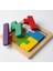 Redka Pratik Zeka 2 Ahşap Akıl ve Mantık Oyunu - Eğitici Puzzle 1